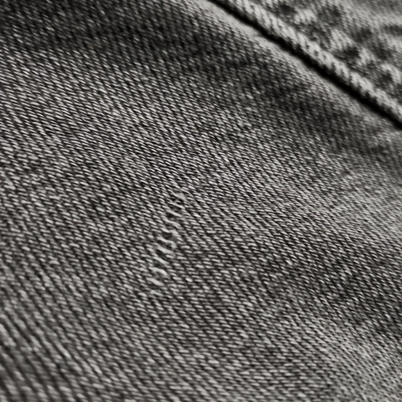 Vintage Brittania Gray Black Denim High Rise Baggy Tapered Leg "Mom" Jeans - Picture 15 of 17